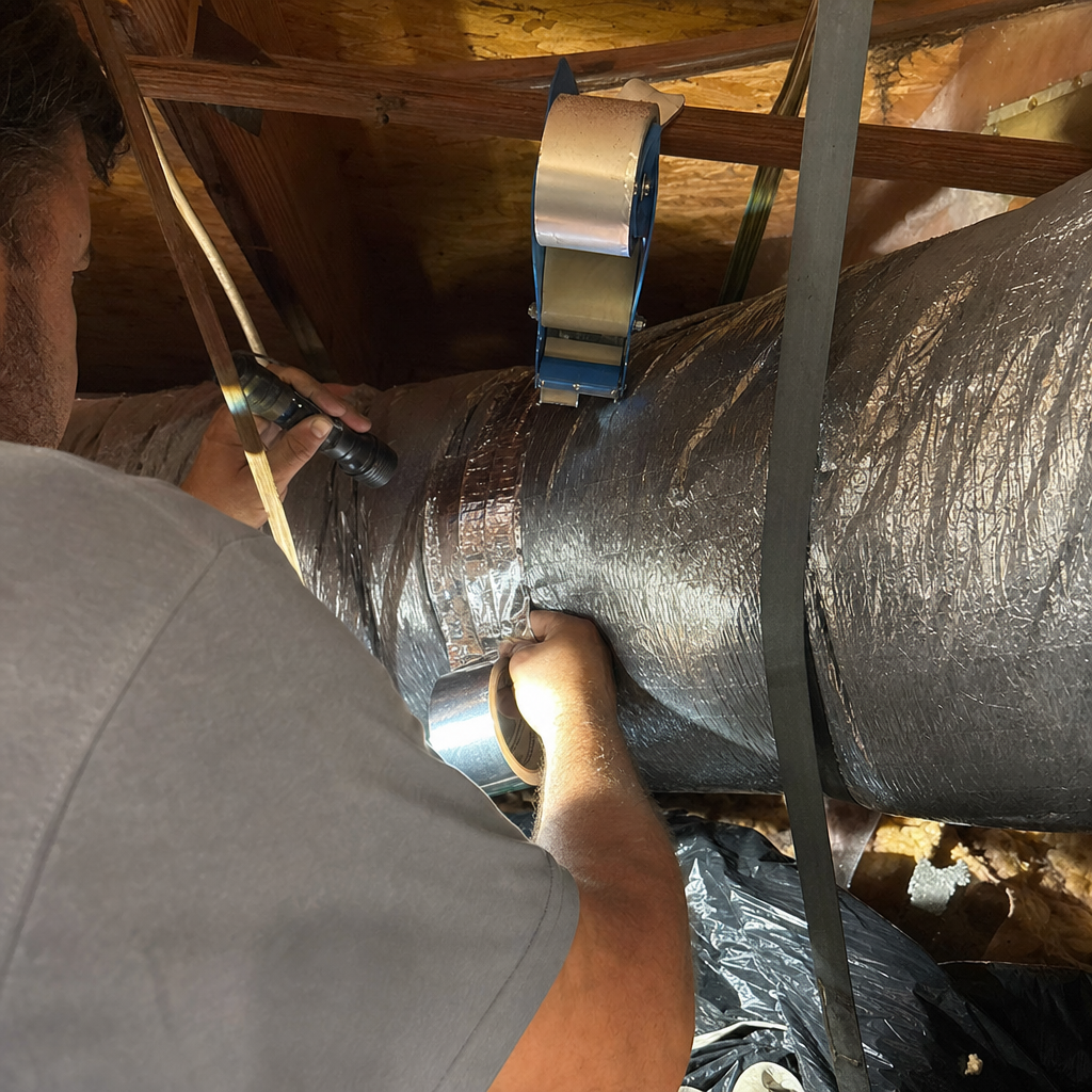 Duct Repair & Sealing in Tampa, FL | Premier Air Duct Cleaning Service Tampa