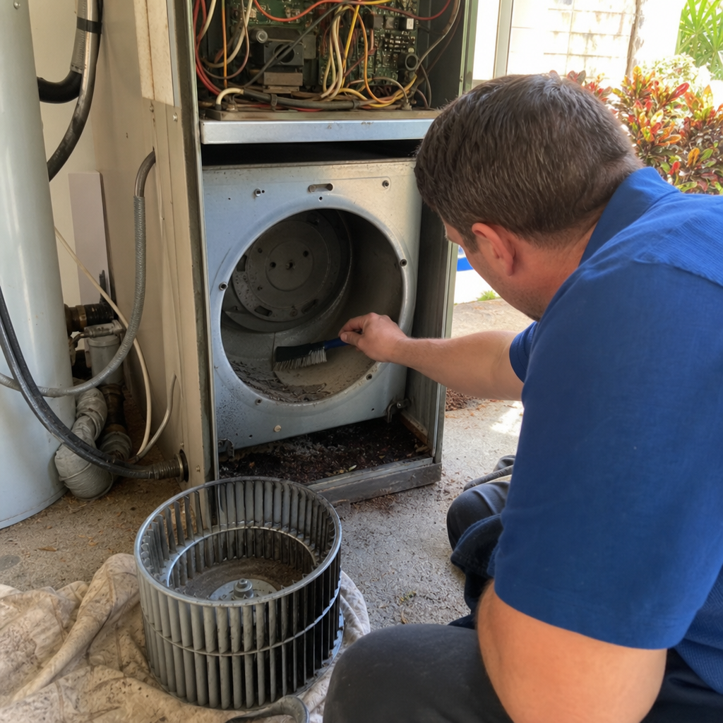 Air Handler Cleaning