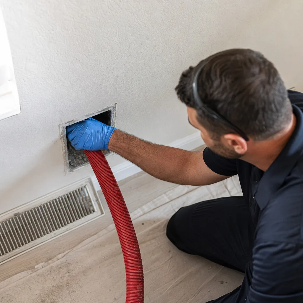 Illustration for air duct cleaning in Sun City Center