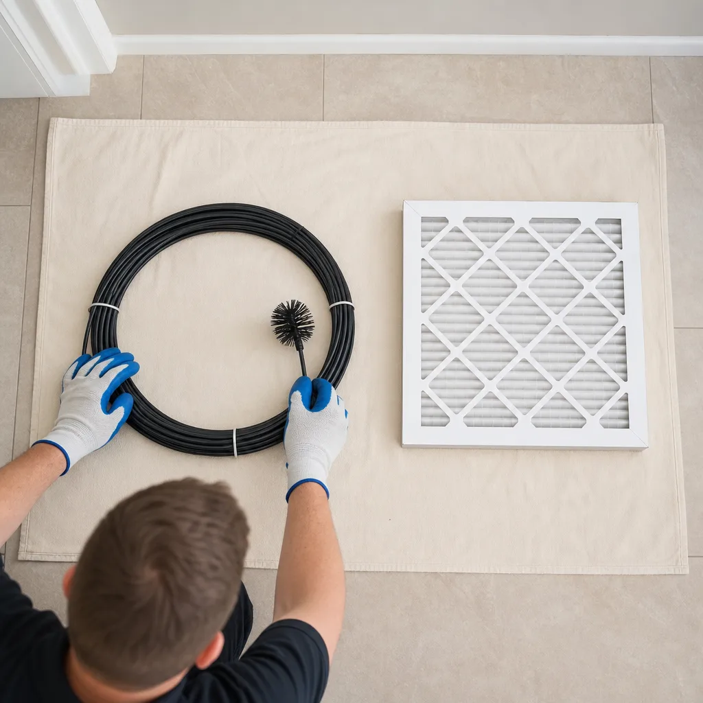 Illustration for air duct cleaning in Riverview